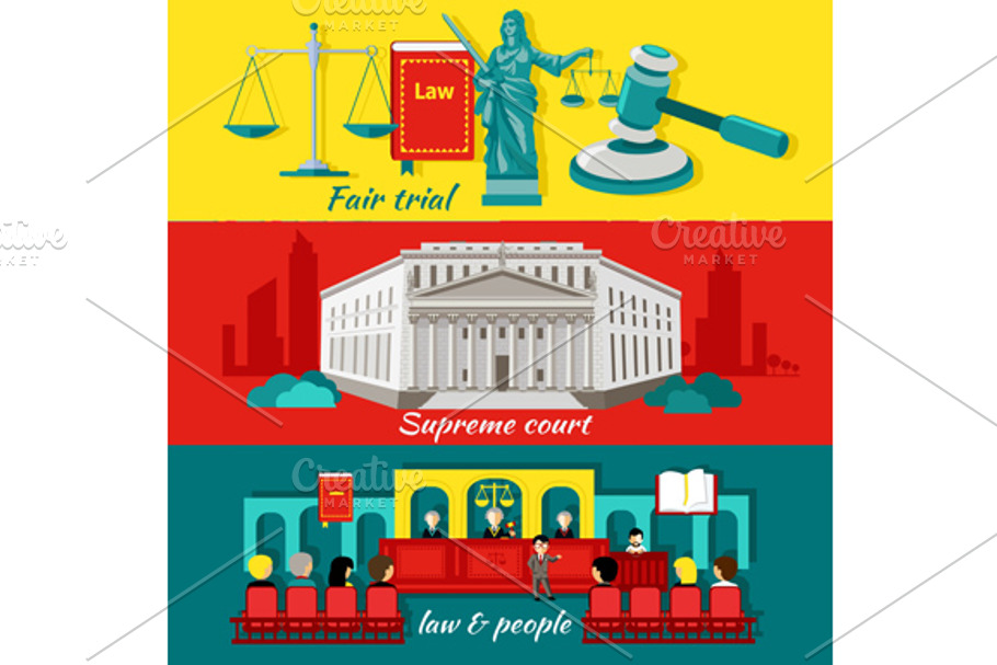 Concept High Court and Justice in Illustrations - product preview 8