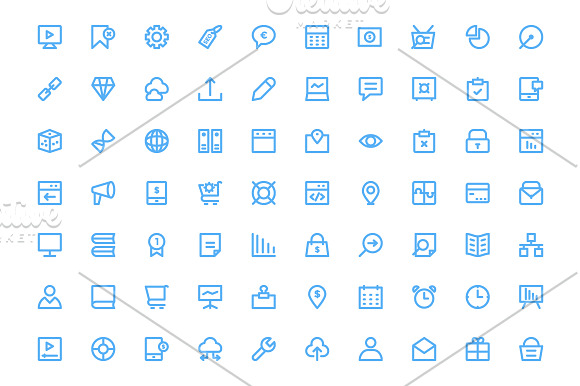 200+ SEO and Marketing Icons in Graphics - product preview 2