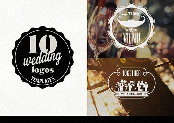 Wedding logos Templates in Logo Templates - product preview 3