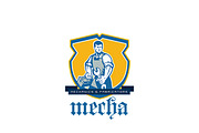 Mecha Mechanics and Fabricators Logo