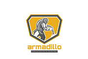 Armadillo Sandblasting Logo