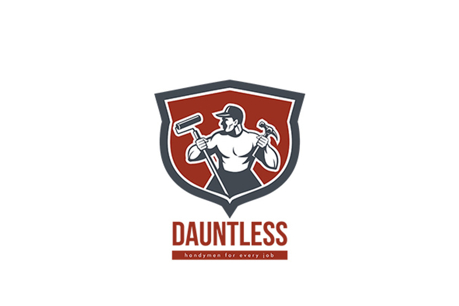 Dauntless Handyman Logo in Logo Templates - product preview 8
