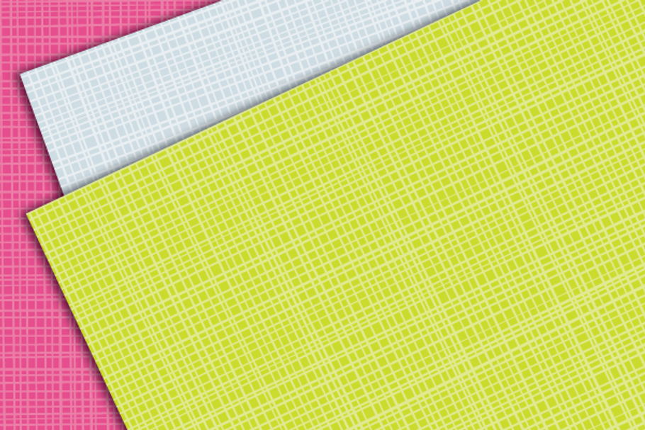 Crosshatch colorful 16 digital paper in Patterns - product preview 8