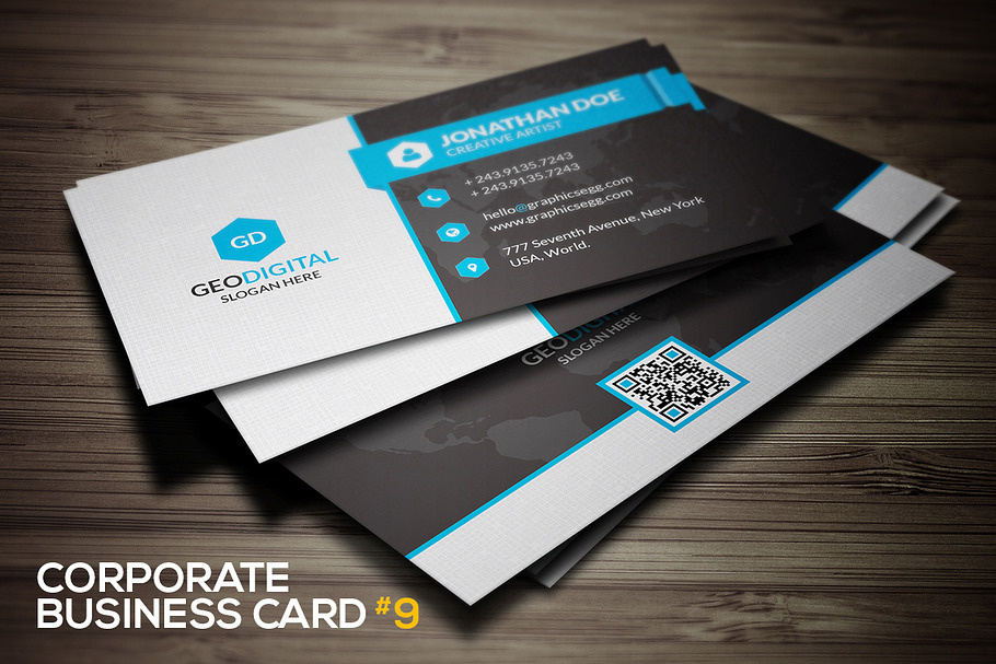 Corporate business card #9