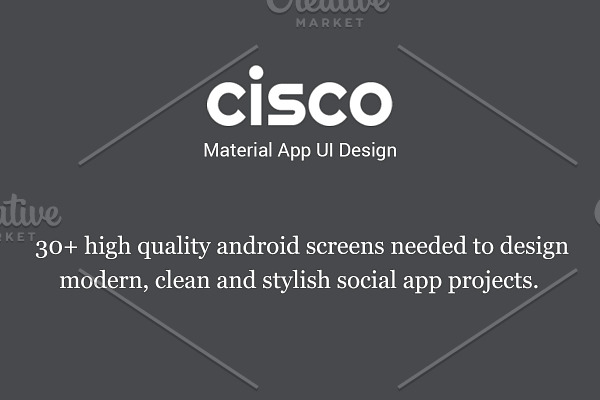 Material App UI - Cisco