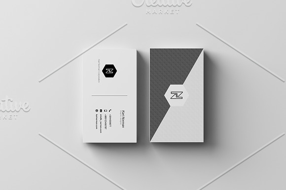 Business Card Mock-Up Pack in Print Mockups - product preview 1