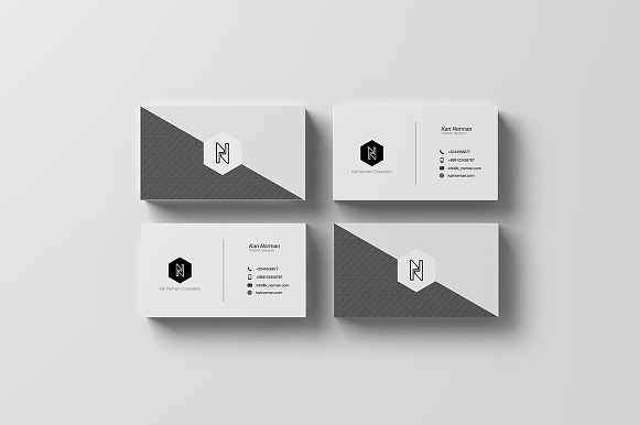 Business Card Mock-Up Pack in Print Mockups - product preview 5