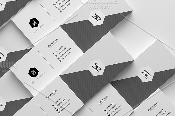 Business Card Mock-Up Pack in Print Mockups - product preview 9