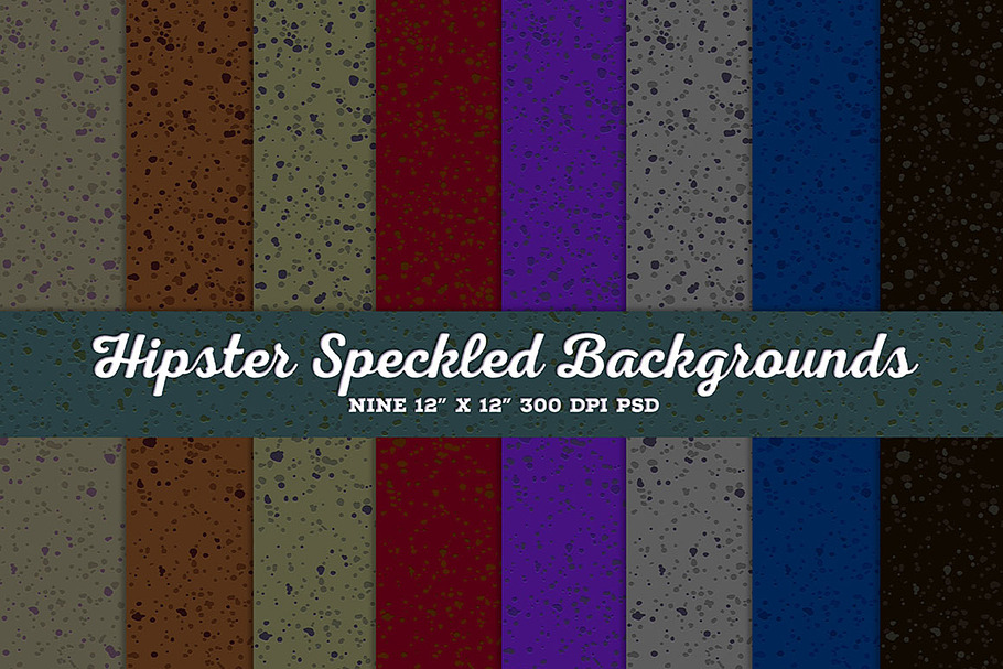 Hipster Speckled Backgrounds in Textures - product preview 8