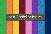 Bright Speckled Backgrounds