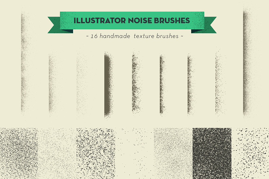 handmade texture vector brushes in Photoshop Brushes - product preview 8
