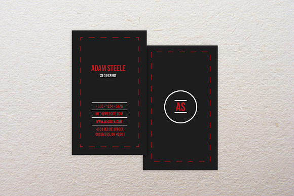 Minimal Business card in Business Card Templates - product preview 1