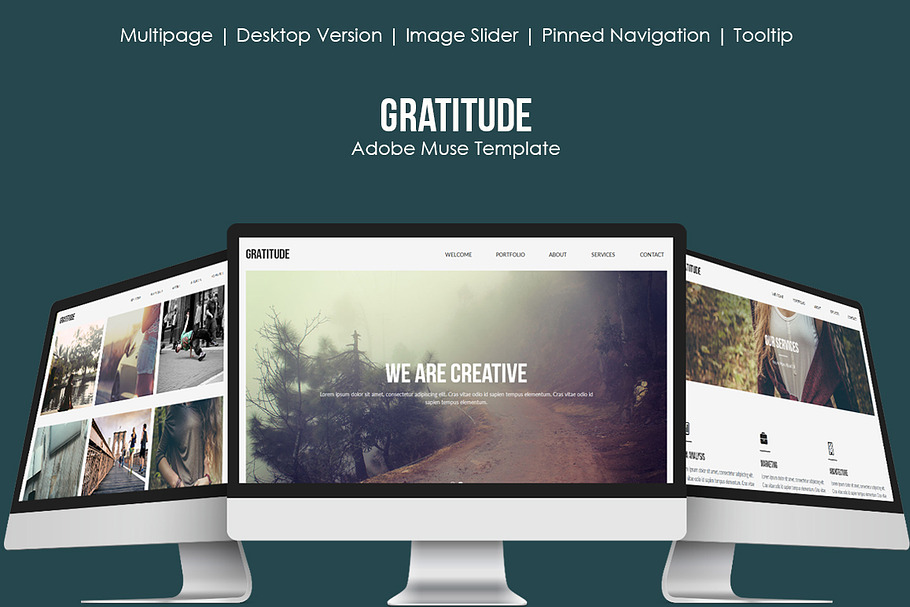 Gratitude Muse Template in Website Templates - product preview 8