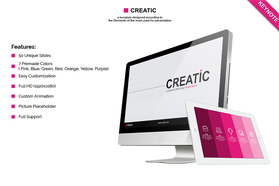 Creatic - Keynote Template in Keynote Templates - product preview 8