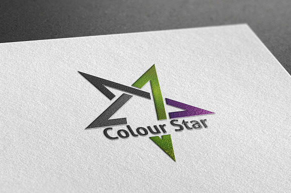 Clour Star Logo in Logo Templates - product preview 1