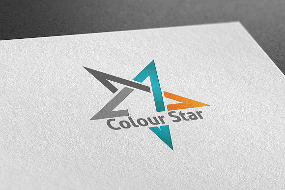 Clour Star Logo in Logo Templates - product preview 2