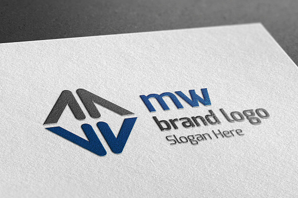 MW Brand Logo in Logo Templates - product preview 1