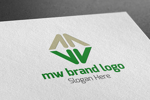 MW Brand Logo in Logo Templates - product preview 2