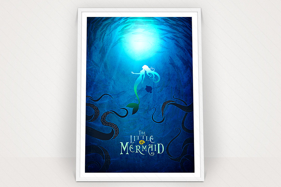 Little Mermaid Poster Graphic