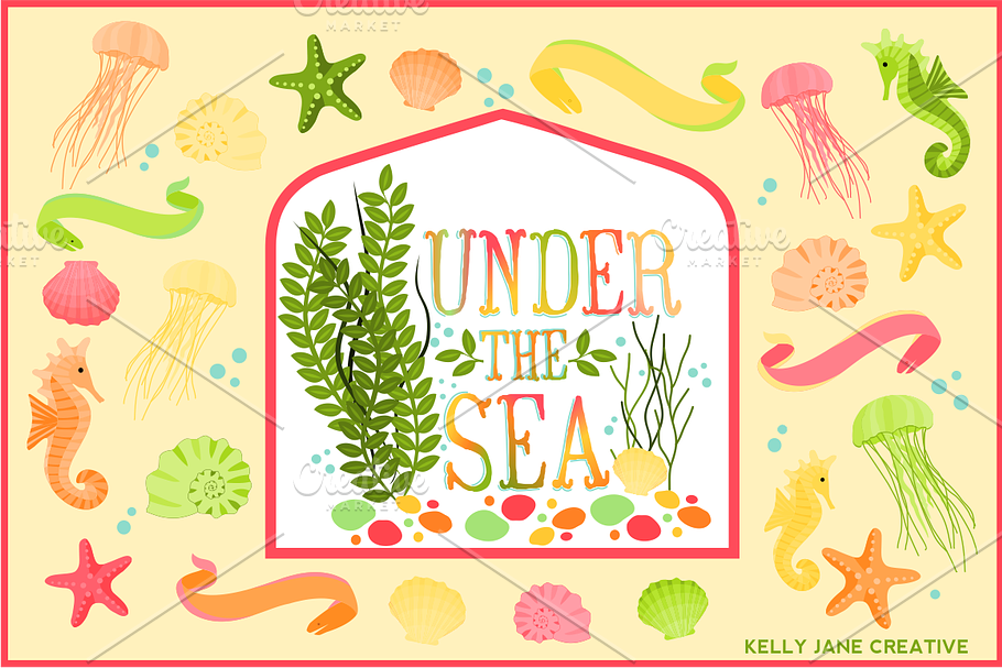 Under the Sea - Pastel