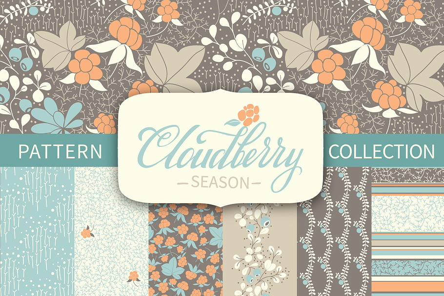 Cloudberry season - patterns set