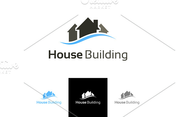 House building in Logo Templates - product preview 1