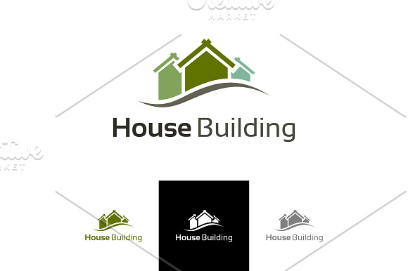 House building in Logo Templates - product preview 2