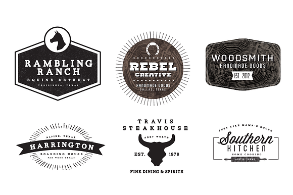 Western Logos in Logo Templates - product preview 1