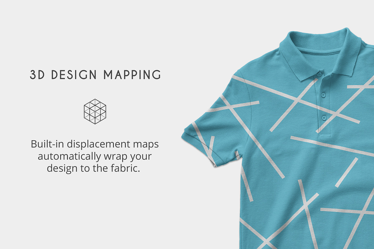 Polo Shirt Mockups in Product Mockups - product preview 8