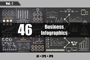 Business Infographics Sets - Vol 1