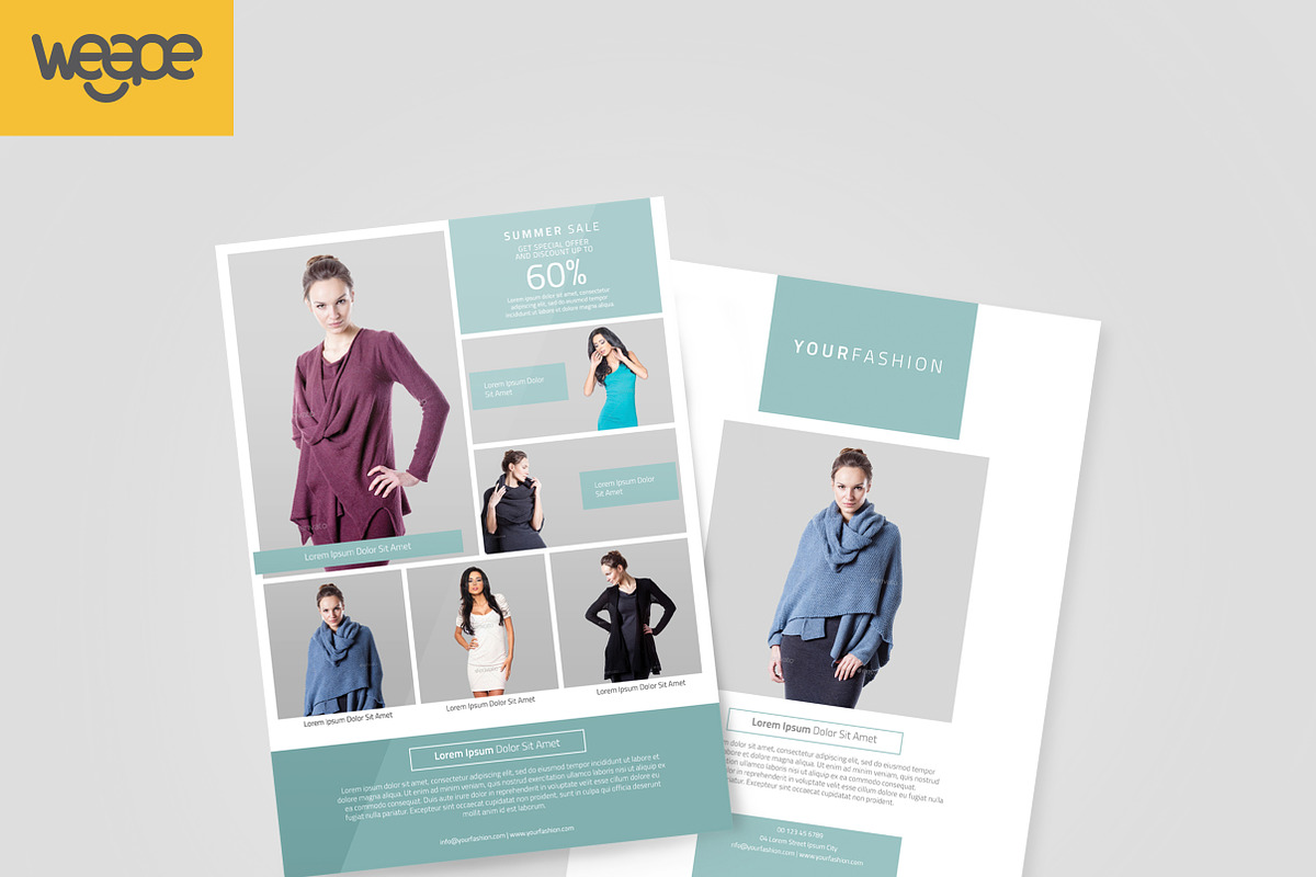 Fashion Promotion Flyer in Flyer Templates - product preview 8