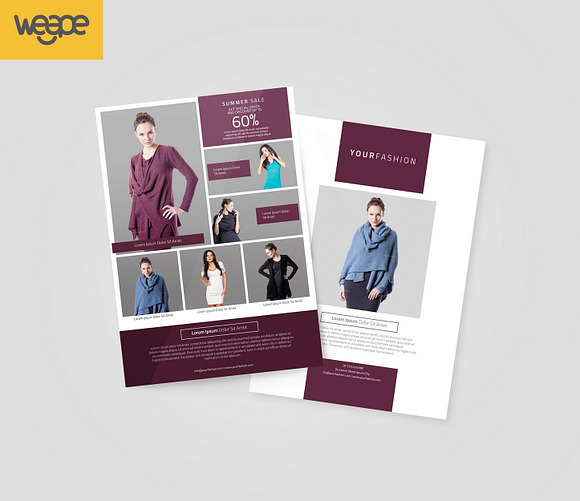 Fashion Promotion Flyer in Flyer Templates - product preview 2