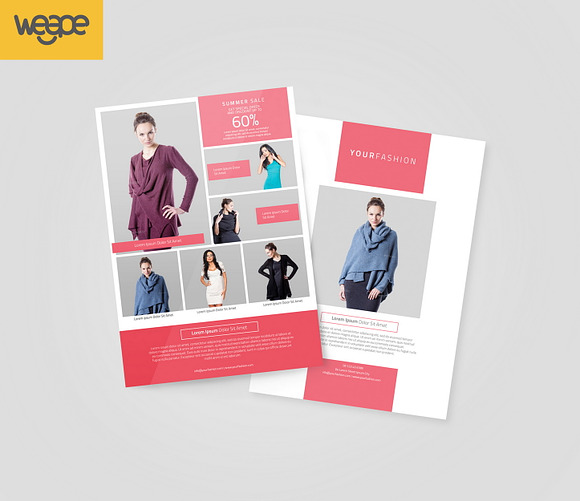 Fashion Promotion Flyer in Flyer Templates - product preview 4