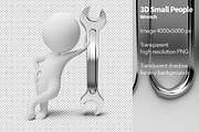 3D Small People - Wrench