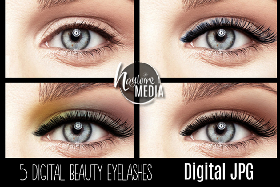 Beauty Eyelashes Makeup Overlay in Photoshop Layer Styles - product preview 8