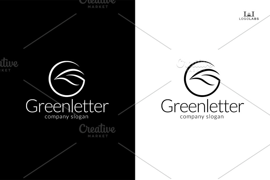 Green Letter Logo