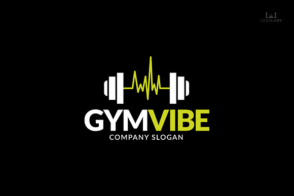 Gym Vibe Logo in Logo Templates - product preview 1