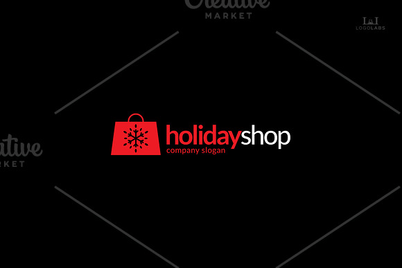 Holiday Shop Logo in Logo Templates - product preview 1