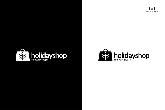 Holiday Shop Logo in Logo Templates - product preview 2