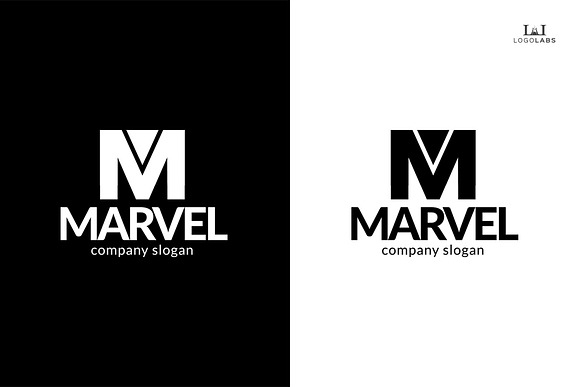 Marvel - Letter M Logo in Logo Templates - product preview 2