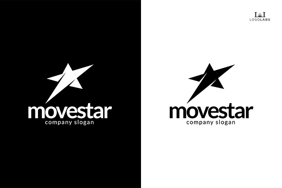 Move Star Logo in Logo Templates - product preview 2