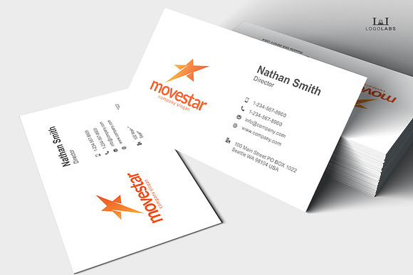 Move Star Logo in Logo Templates - product preview 3