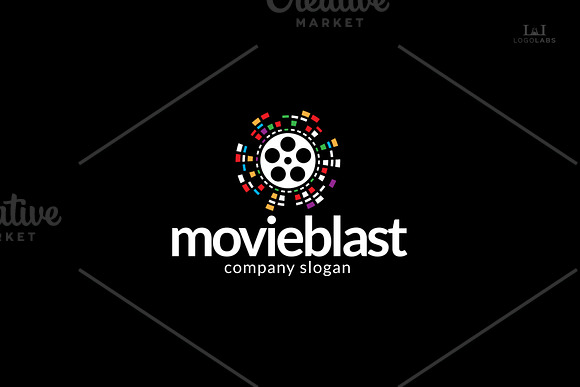 Movie Blast Logo in Logo Templates - product preview 1
