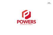 Powers - Letter P Logo