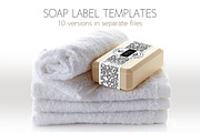 Soap Label Packaging Template