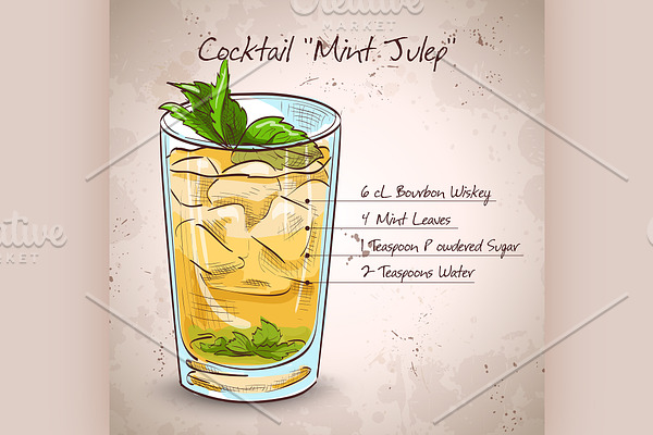 Cocktail Mint julep