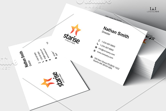 Star Rise Logo in Logo Templates - product preview 3