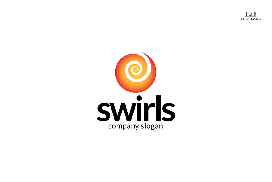 Swirls Logo in Logo Templates - product preview 8