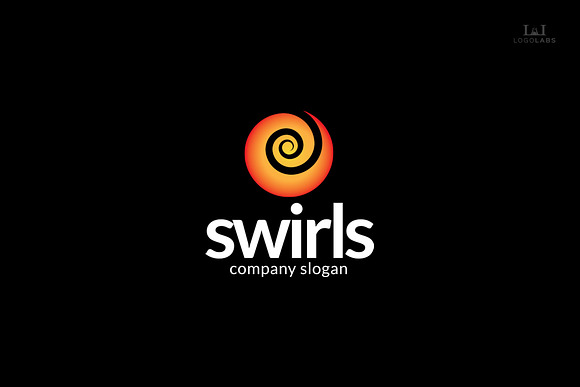 Swirls Logo in Logo Templates - product preview 1