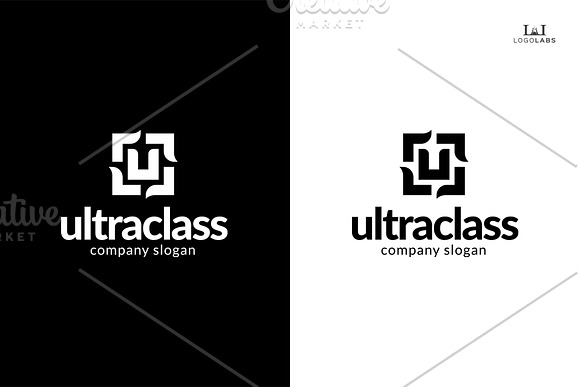 Ultra Class - Letter U Logo in Logo Templates - product preview 2